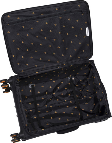 סט מזוודות בד קלות במיוחד 3 יח' 30/25/20 מבית IT Luggage דגם COMPARTMENT בצבע כתום